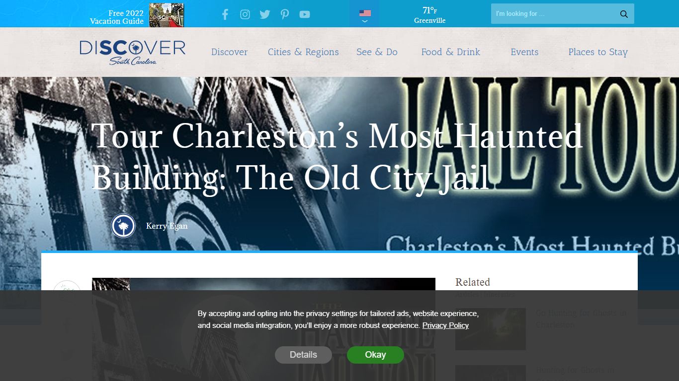 Tour Charleston’s Most Haunted Building: The Old City Jail